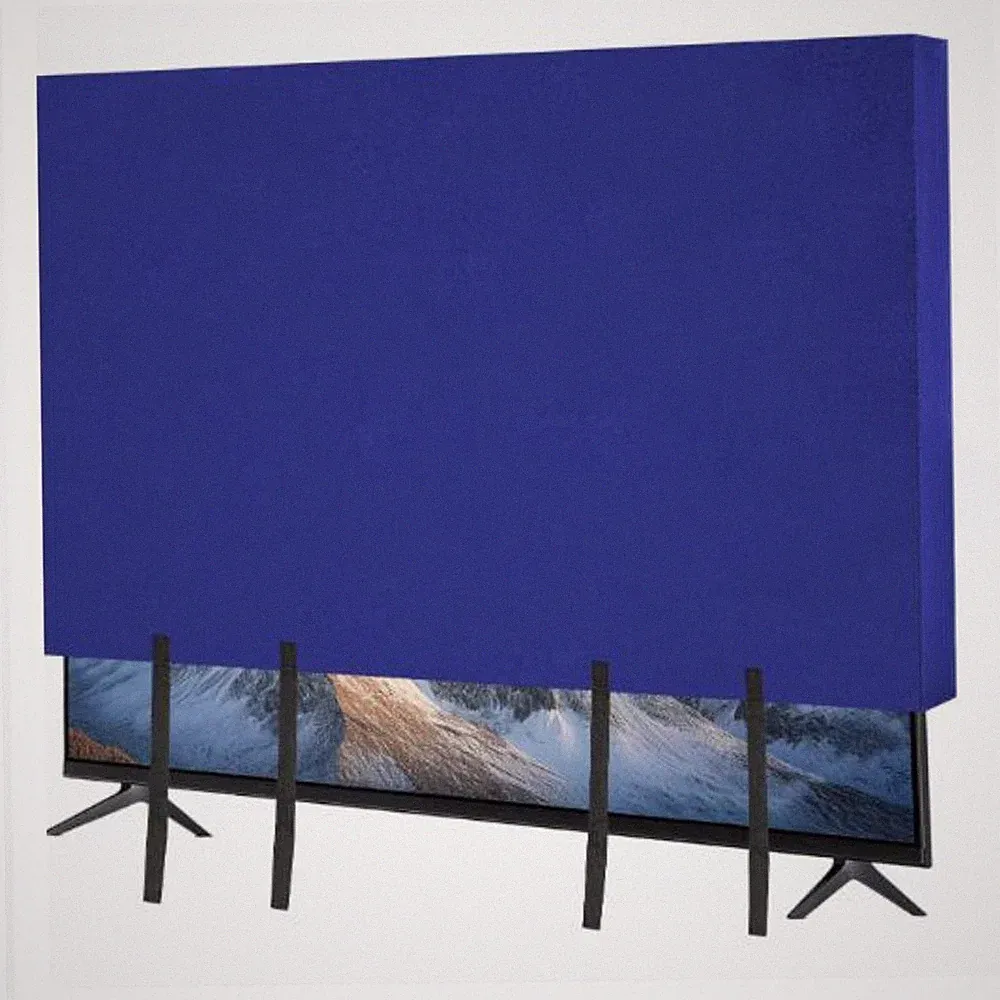 TV Bildschirm Abdeckung mit Boden Riemen für 55 65 75 Zoll LED LCD Plasma