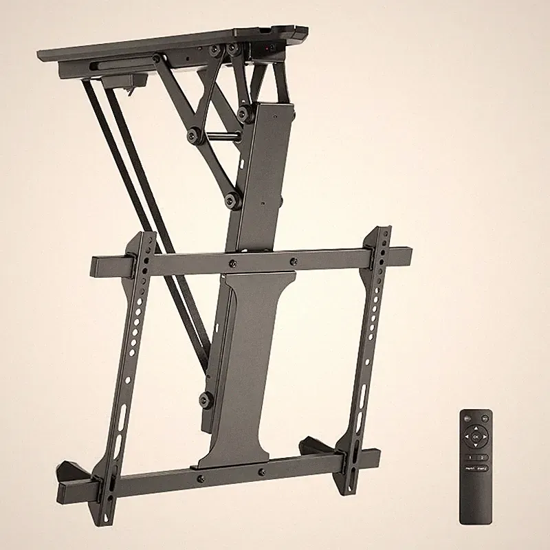 TV-Deckenhalterung 32–70" elektrisch neigbar Fernbedienung max. 35kg Fernseher