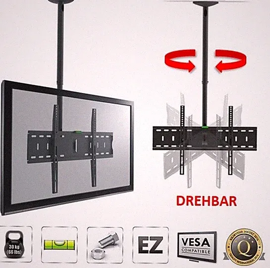 TV Deckenhalterung A54 für HISENSE 32 39 40 42 43 47 48 49 50 55 60 65 70 Zoll