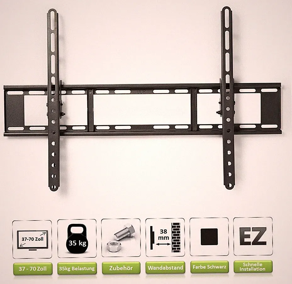 TV Fernseh Wandhalterung A52 für LG 48 Zoll OLED48A29LA und 50 Zoll 50QNED819QA
