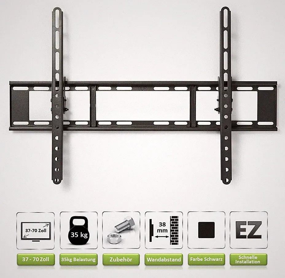 TV Fernseher Wandhalterung A52 für HISENSE 50 Zoll 50A6BG und 65 Zoll 65A6BG