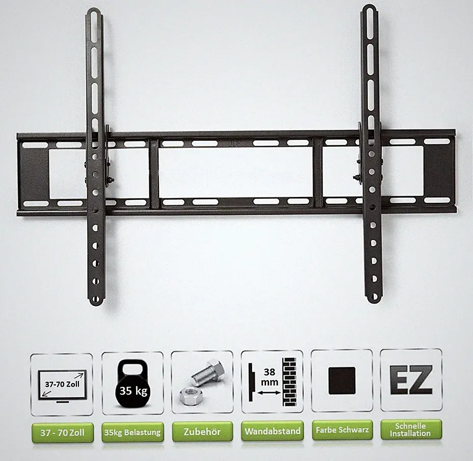 TV Fernseher Wandhalterung A52 für PANASONIC 65 Zoll TX-65JZX1509 & TX-65JZW984