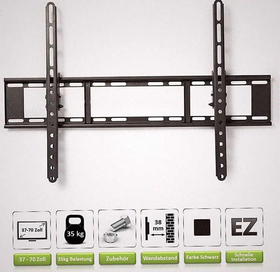 TV Fernseher Wandhalterung A52 für PHILIPS 55 Zoll 55OLED759/12 & 55PML9008/12