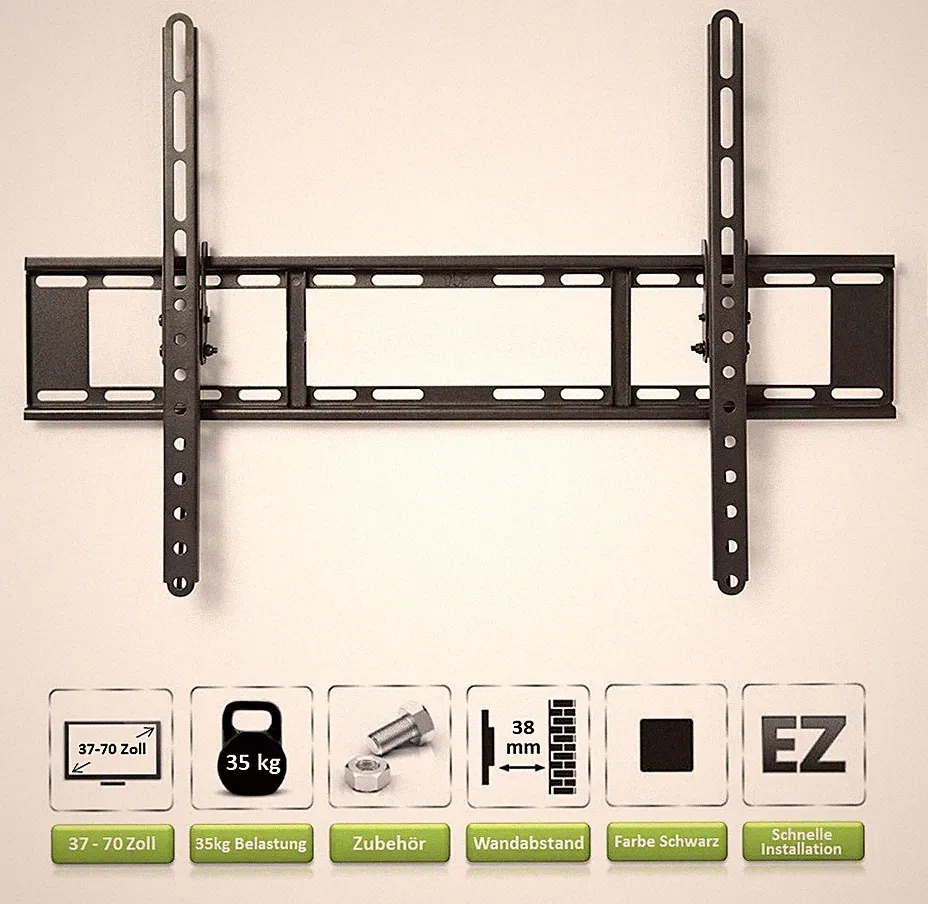 TV Fernseher Wandhalterung A52 für PHILIPS 55 Zoll 55OLED804/12 und 55OLED934/12