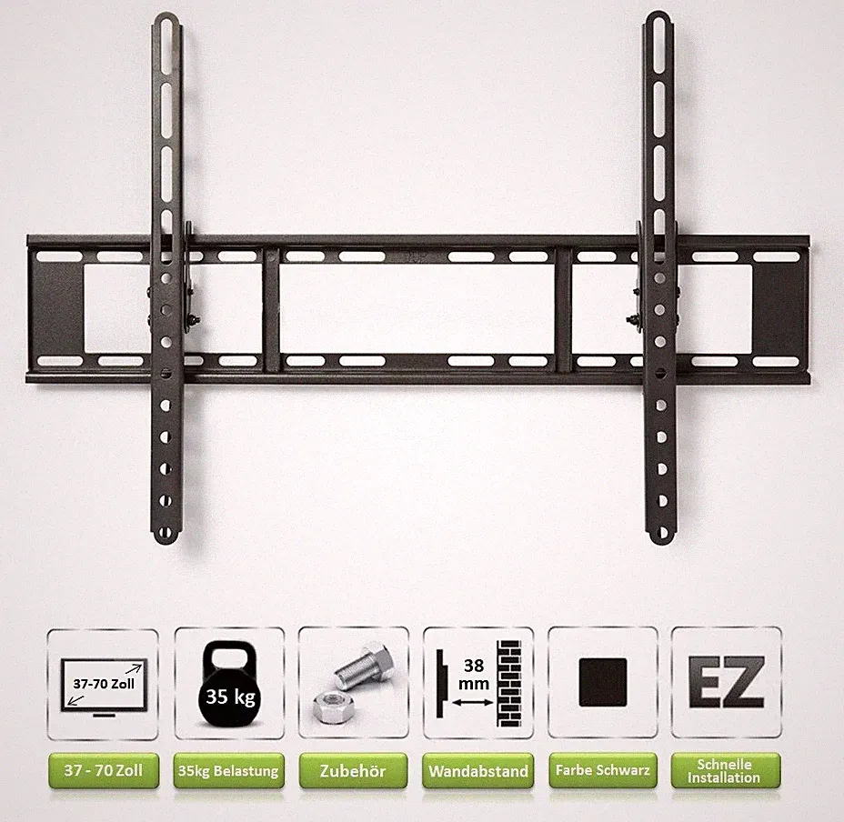 TV Fernseher Wandhalterung A52 für PHILIPS 65 Zoll 65PUS8546 und 65PUS8546/12