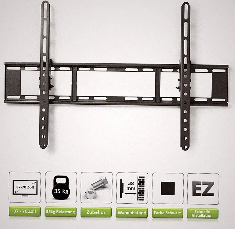 TV Fernseher Wandhalterung A52 Halter für HISENSE 50 Zoll 50E76GQ Halterung