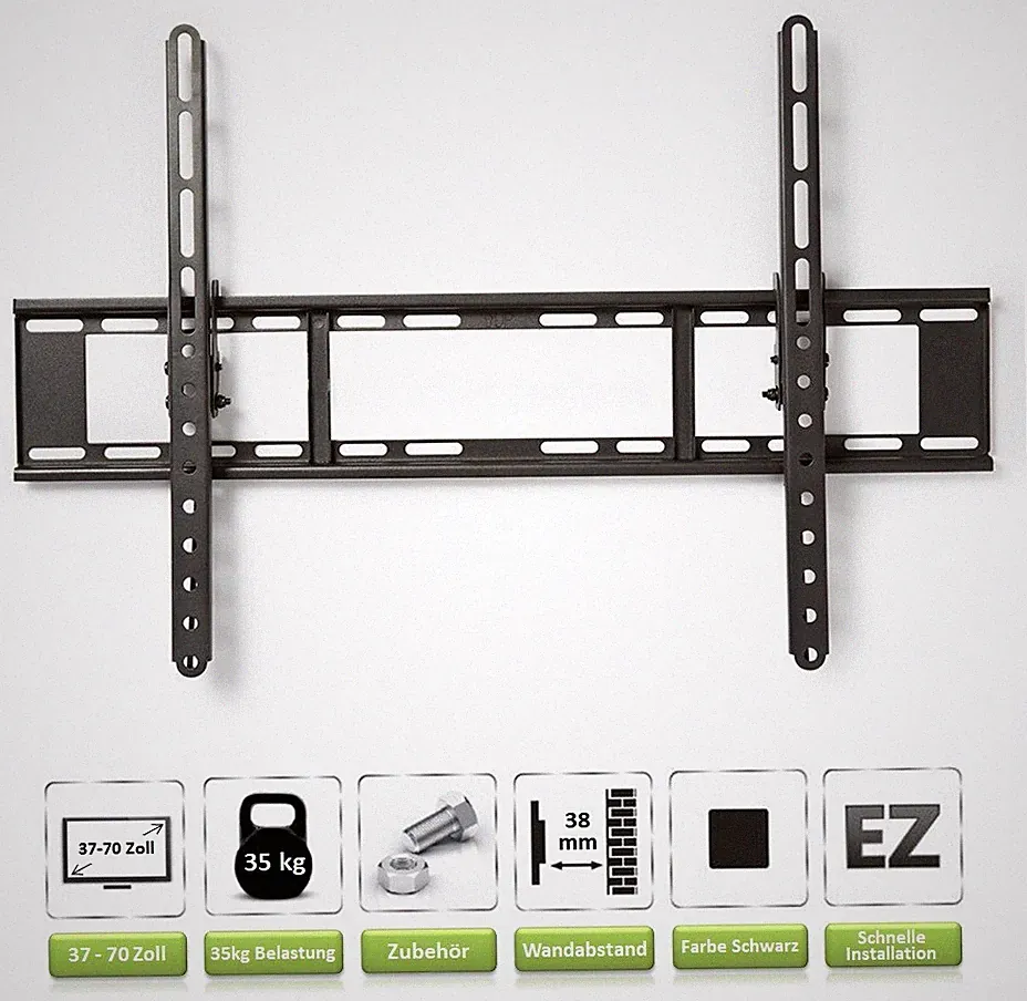 TV Fernseher Wandhalterung A52 Halter für HISENSE 55 Zoll 55A8G und 55A6BG
