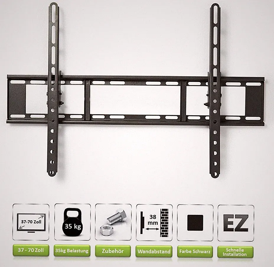TV Fernseher Wandhalterung A52 Halter für HISENSE 55 Zoll 55A9G Halterung