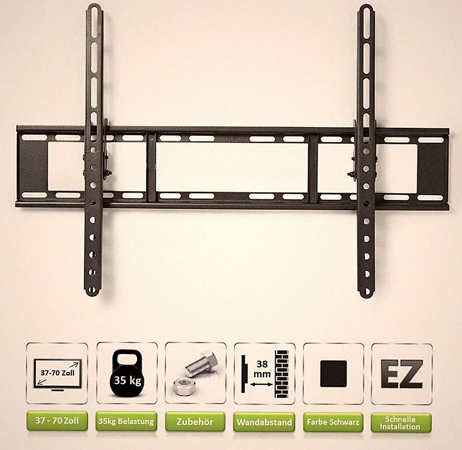 TV Fernseher Wandhalterung A52 Halter für SAMSUNG 55 Zoll GQ55Q6F und GQ55Q6FNGT
