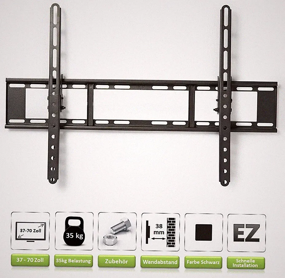 TV Halter Fernseher Wandhalterung A52 für GRUNDIG 55 Zoll 55CUA8290 Halterung