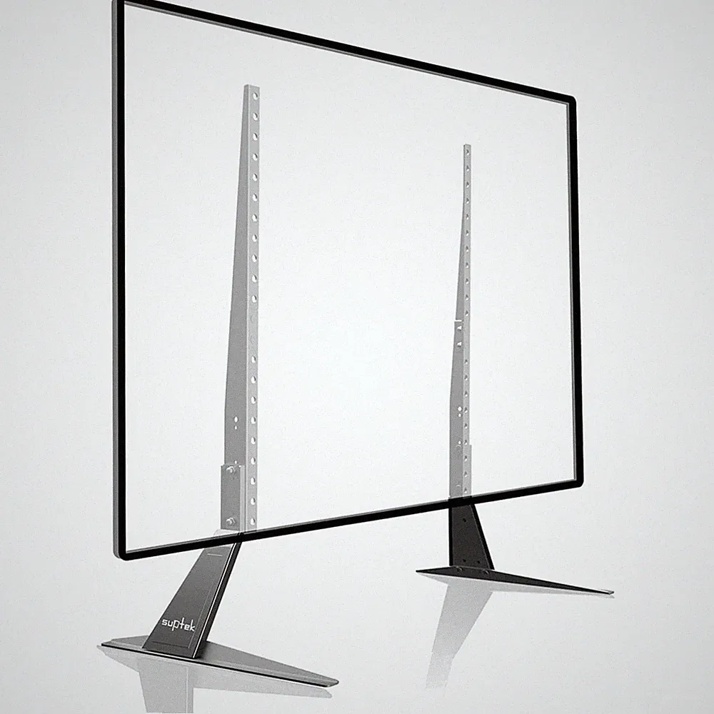 TV Halterung, Fernseher Standfuß, höhenverstellbar, VESA 75x75 bis 800x400mm,...