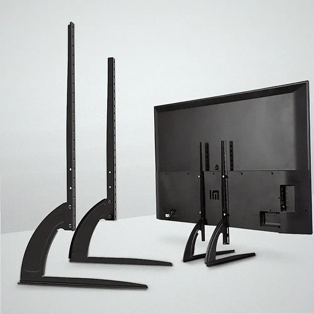 TV Halterung Standfuss 32-75 Zoll Fernseher Monitor Halterung Universal Tisch