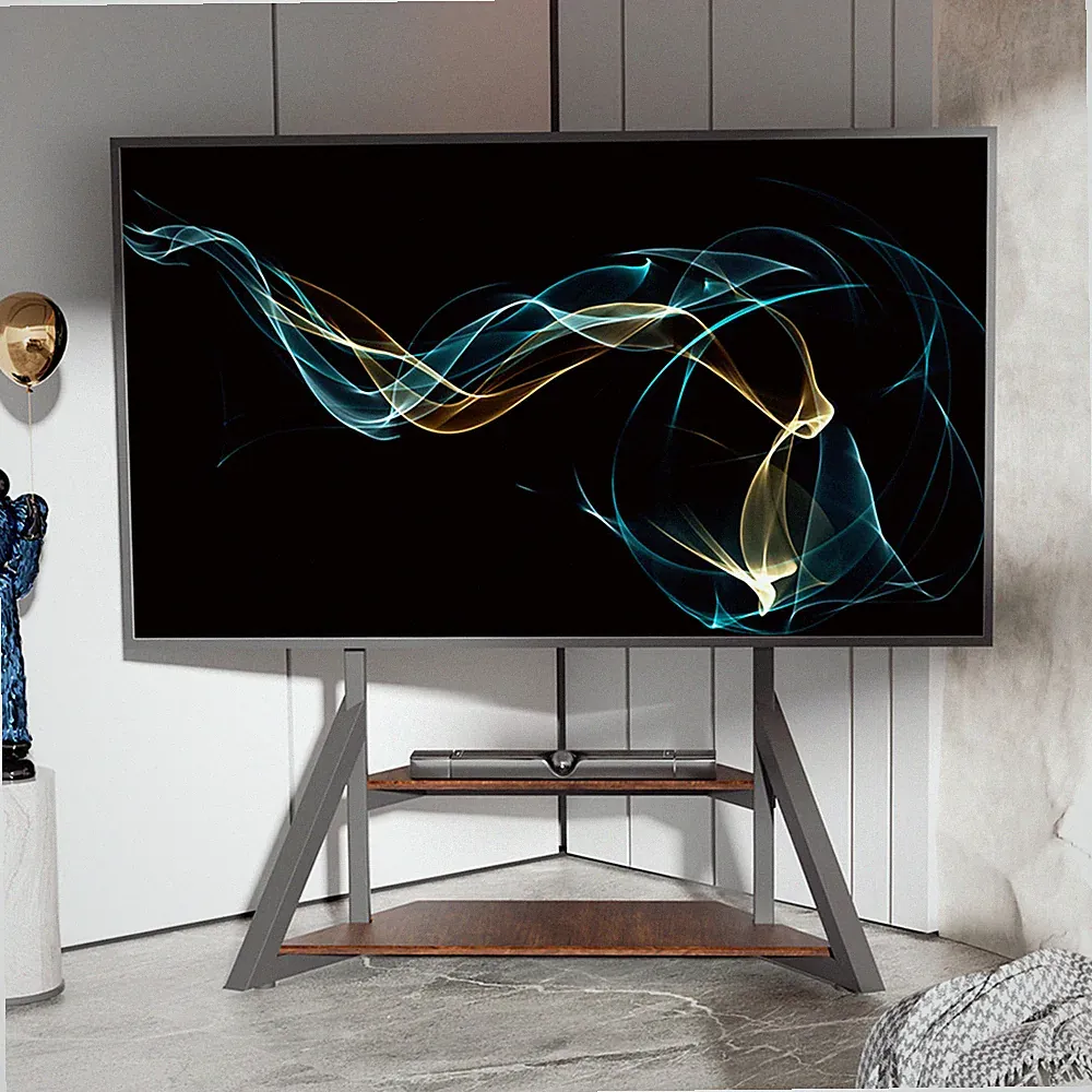 TV Ständer 65-100 Zoll Standfuß bis 100KG Fernseher Ständer Höhenverstellbar