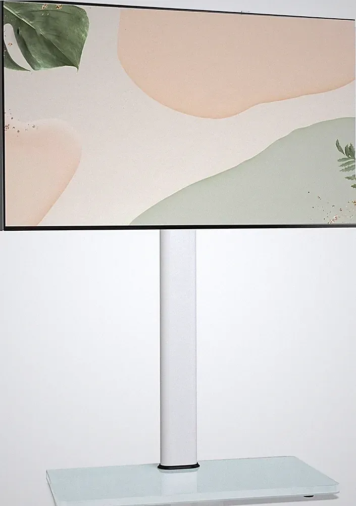 tv ständer bodenständer höher 1.6m für 43-75 85 zoll fernseher weiß