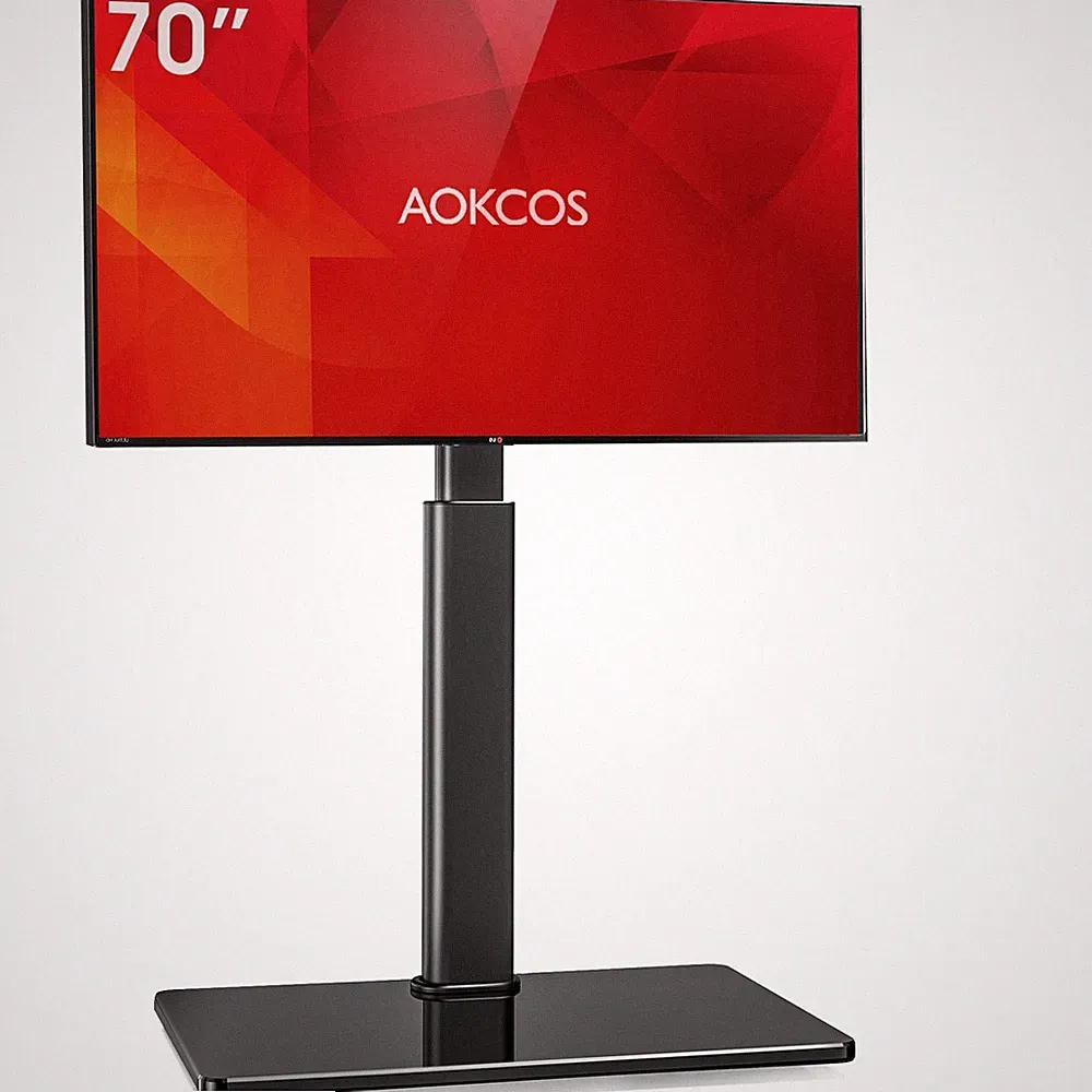 TV Ständer Bodenständer Neigbar Schwenkbar Höhenverstellbar 32-70 Zoll 40KG VESA