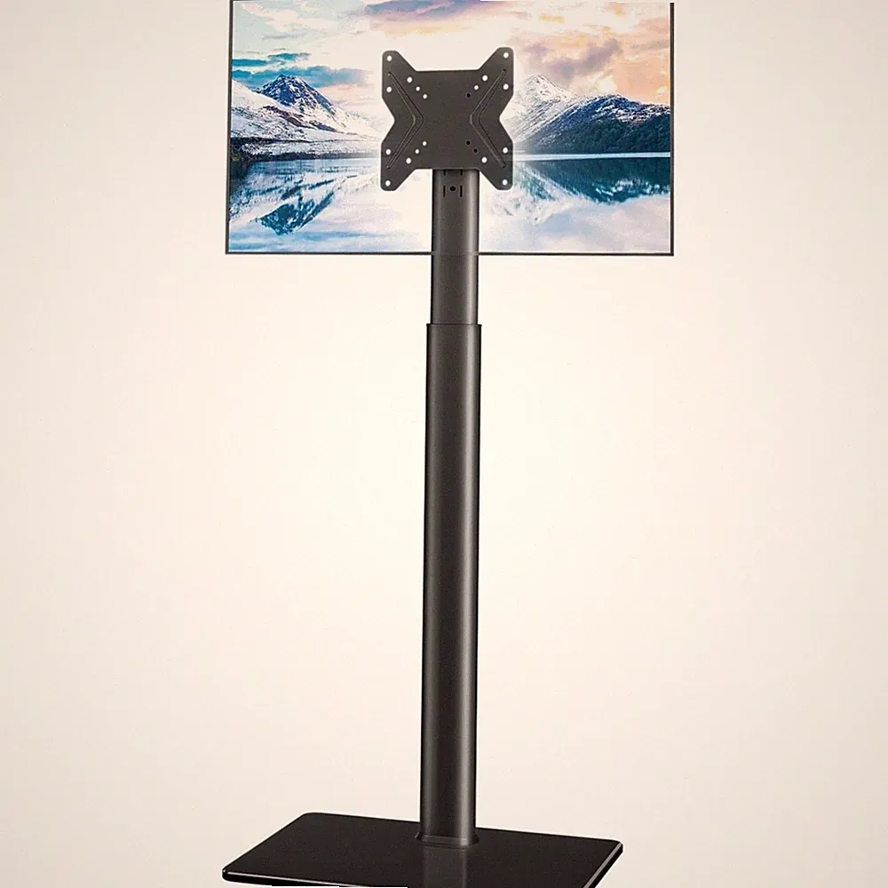 TV Stand, Fernsehsäule, TV Halterung, TV Zubehör, Schwarz, 19-43 Zoll