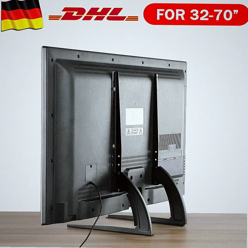 TV Standfüße Für 32-70 Zoll LCD LED Fernseher Tisch Ständer Fuß Fernseh Fuss Neu