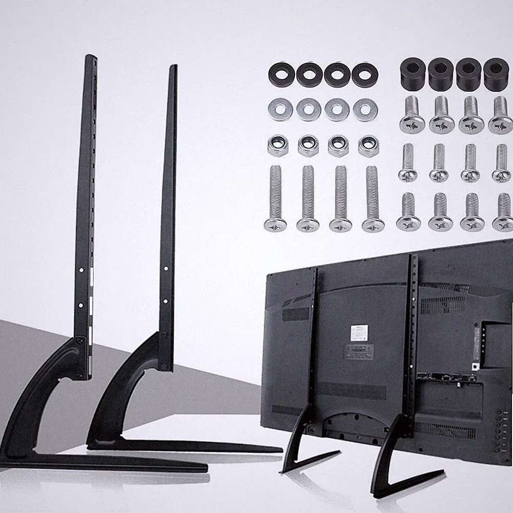 TV Standfüße Für 35-75 Zoll LCD LED Fernseher Tisch Ständer Fuß Fernseh Fuss Neu