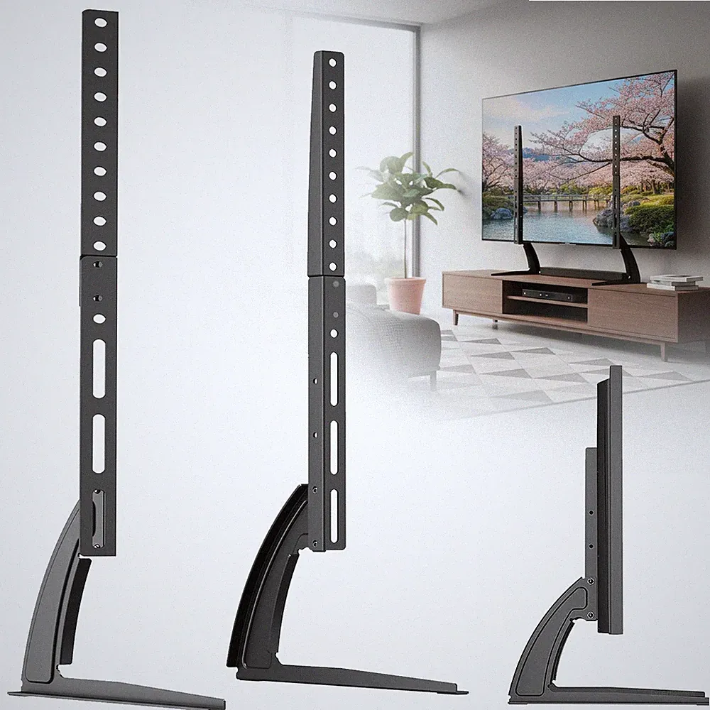 TV Standfüße Für 37-75 Zoll LCD LED Fernseher Tisch Ständer Fuß Fernseh Fuss DE