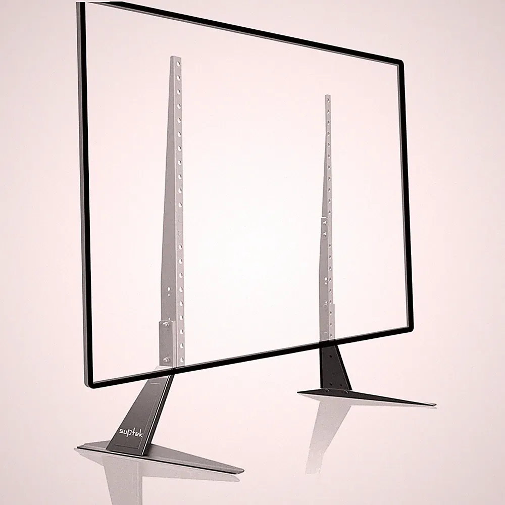 TV Standfuß Fernseher Halterung Vesa 22 65 Zoll Höhenverstellbar