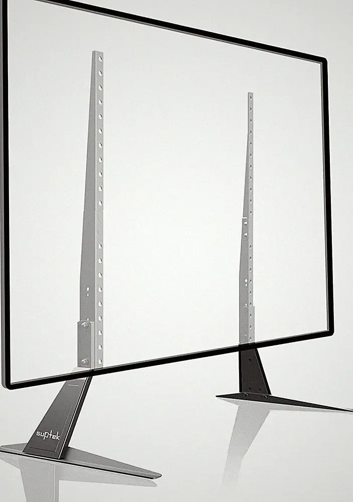TV Standfuss für LCD LED Fernseher, 22-65 Zoll, Max.VESA 800x400mm, Schwarz