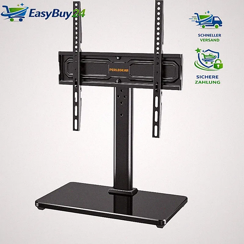 TV Standfuß Schwenkbar für 24-60 Zoll Flach & Curved Fernseher bis 45 kg