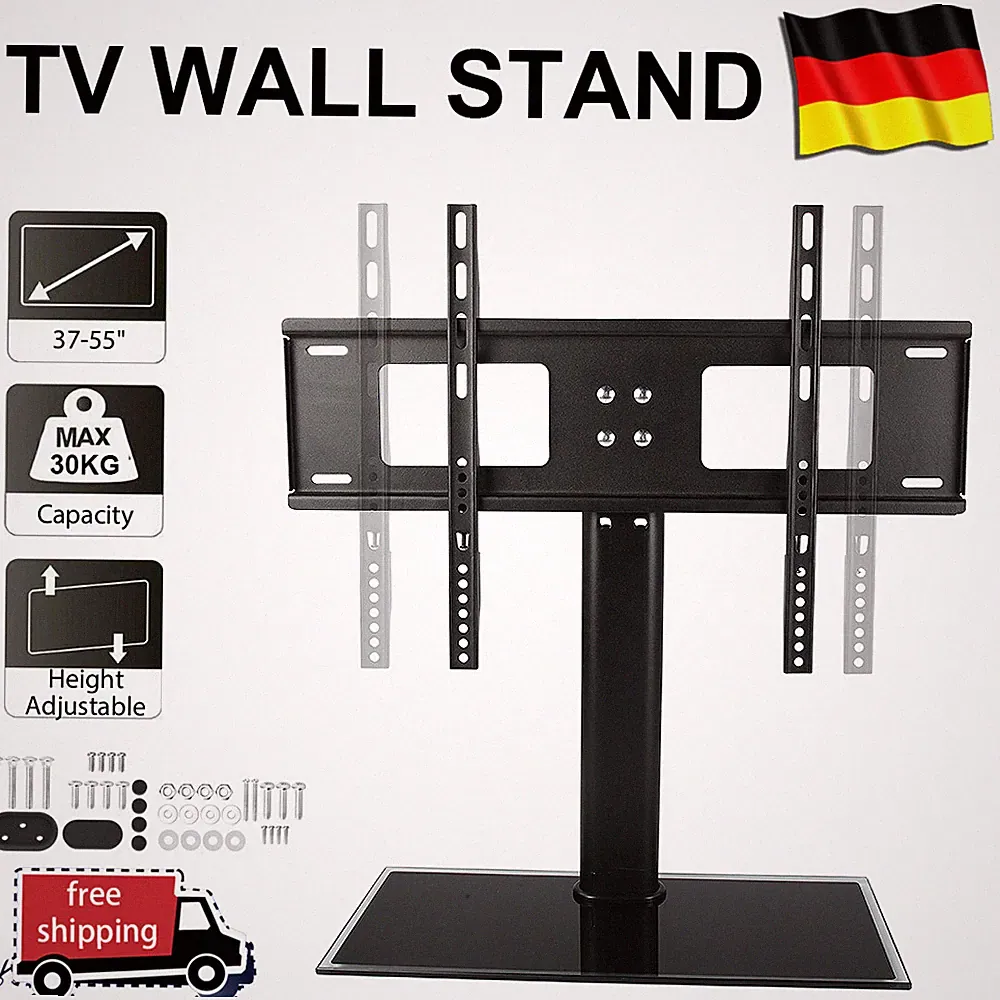 TV Standfuß TV Ständer Universal HöHenverstellbar FüR 37-55 Zoll LCD LED NEU
