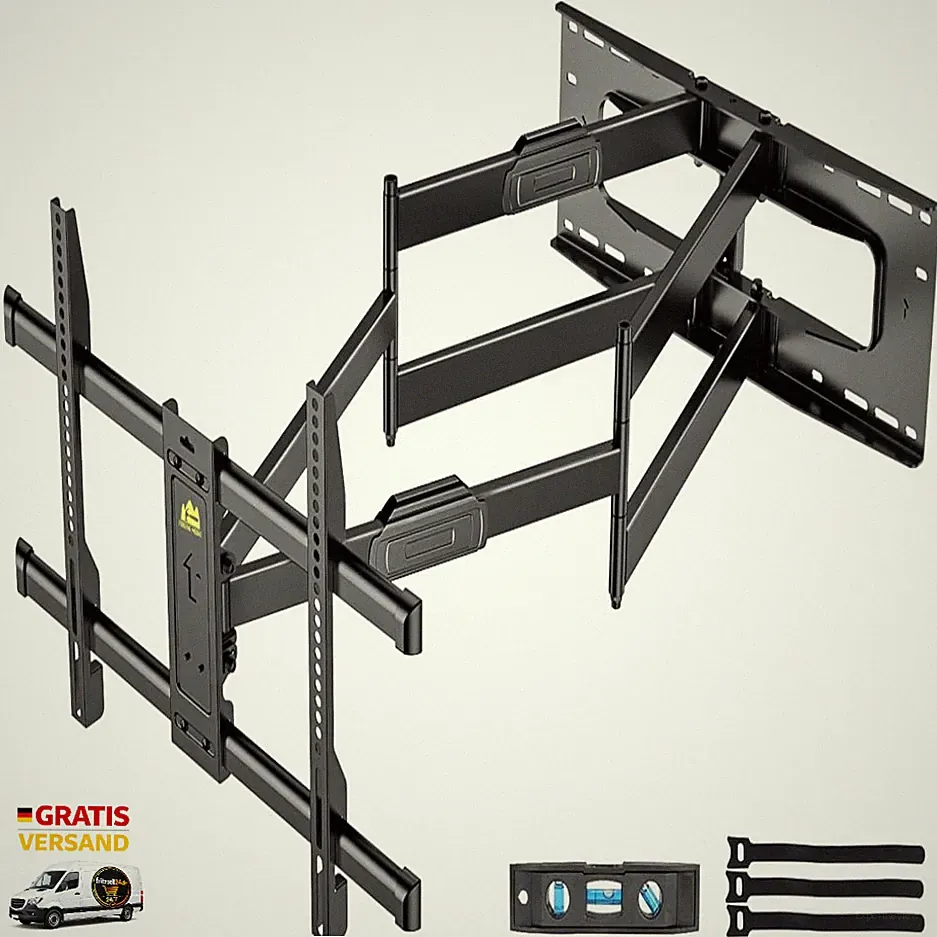 TV Wandhalterung 109cm Langarm Schwenkbar 75kg VESA 6