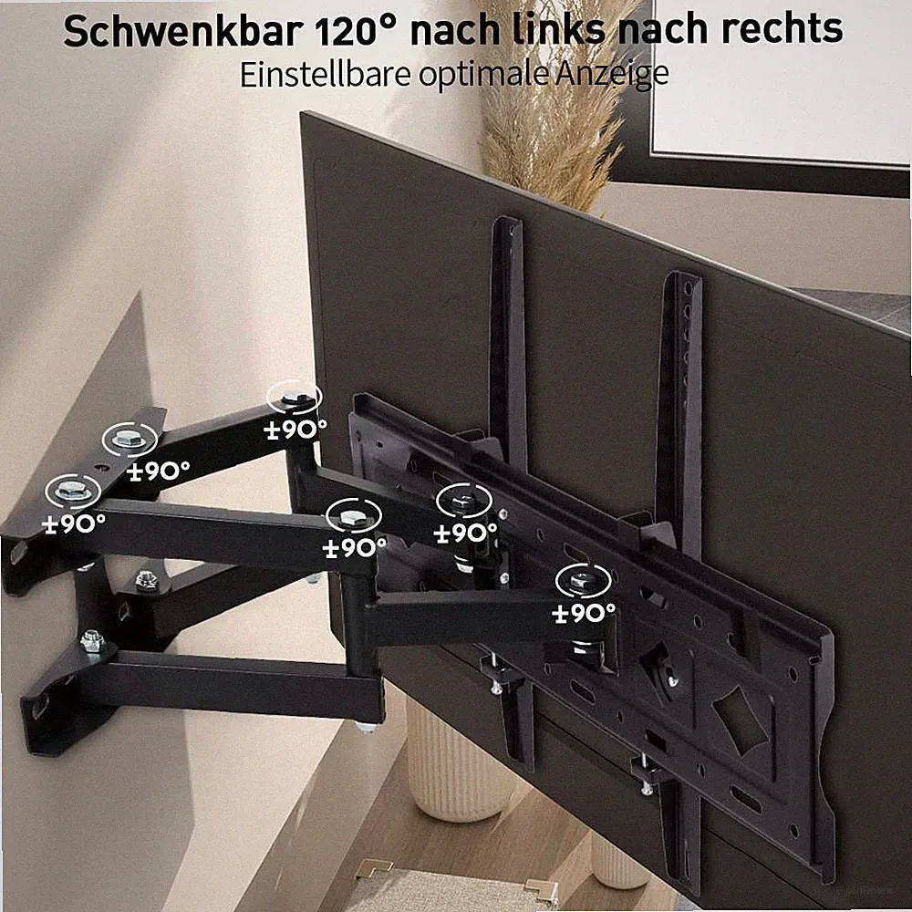 TV Wandhalterung 32 - 75 Zoll Wandhalter für LED LCD Curved Fernseher World Cup
