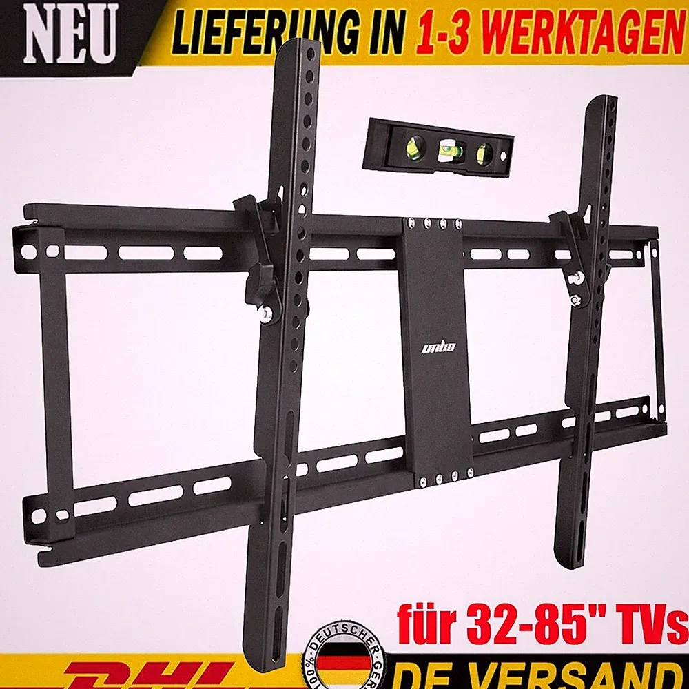 TV Wandhalterung 65 75 85 Zoll Neigbar Wandhalter Fernseher LCD LED SONY SAMSUNG