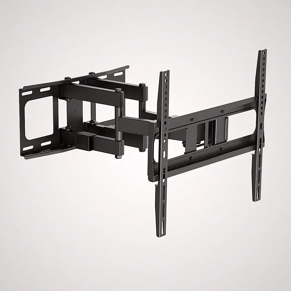 TV Wandhalterung bis 75" bis 60kg VESA 400x400 stabiler Doppelarm für LED LCD TV