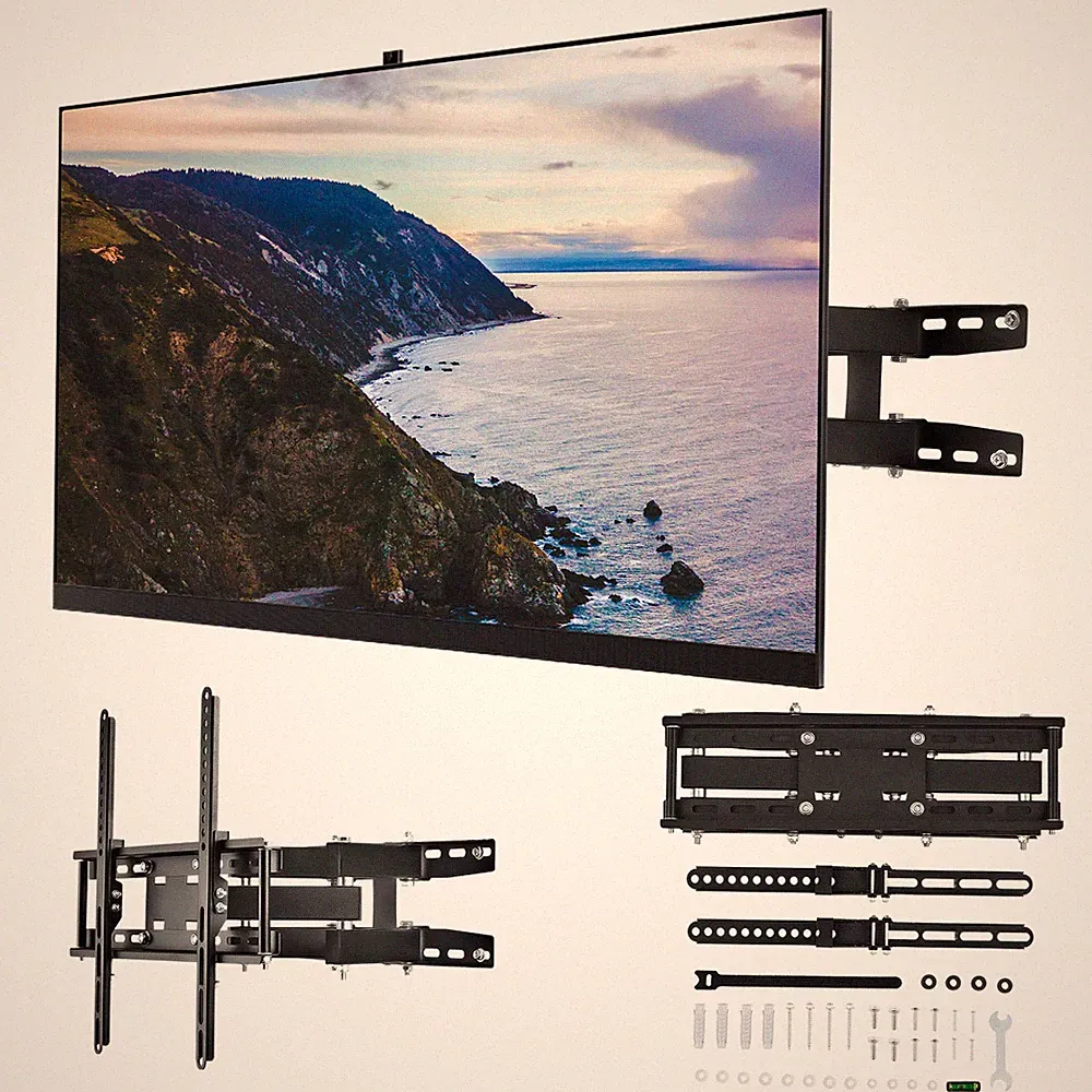 TV Wandhalterung für 20 - 60 Zoll Neigbar Wandhalter LED LCD Schwenkbar