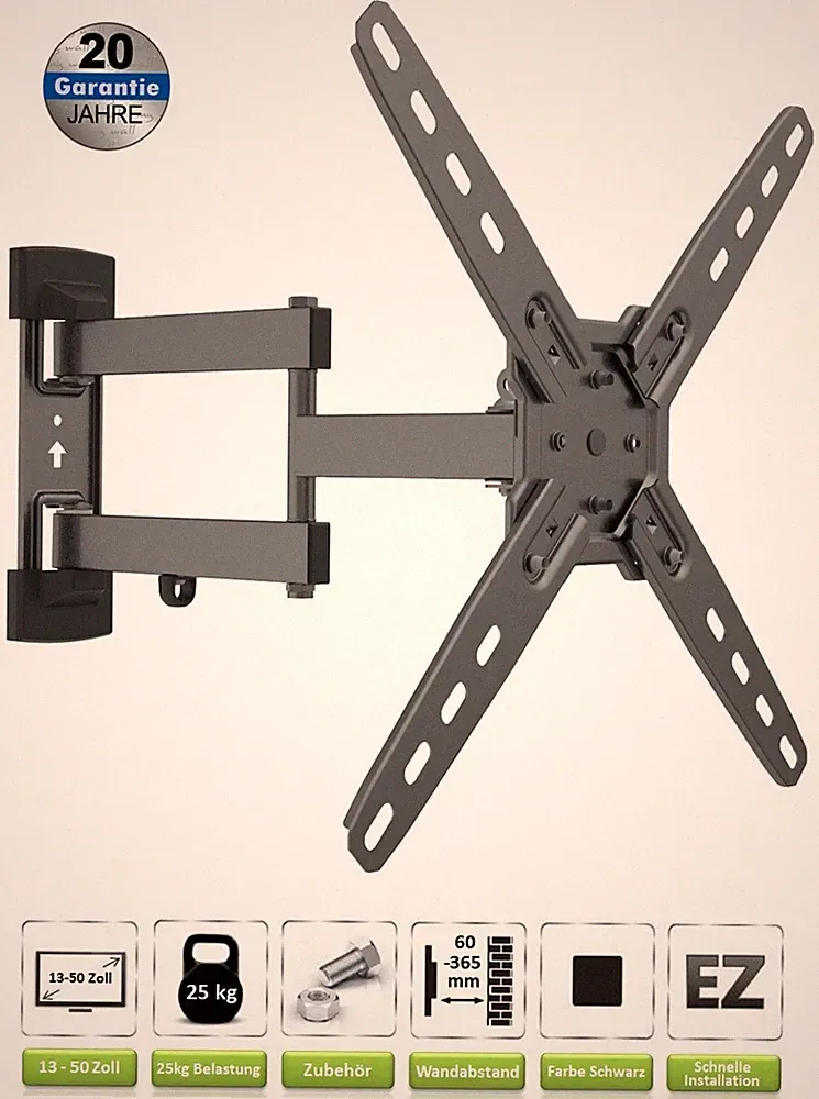 TV Wandhalterung für MEDION Fernseher | 13-50 Zoll | Halter schwenkbar neigbar