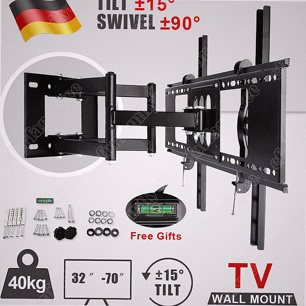 TV Wandhalterung LED LCD 32 – 75 Zoll schwenkbar Wandhalter Fernseher neigbar