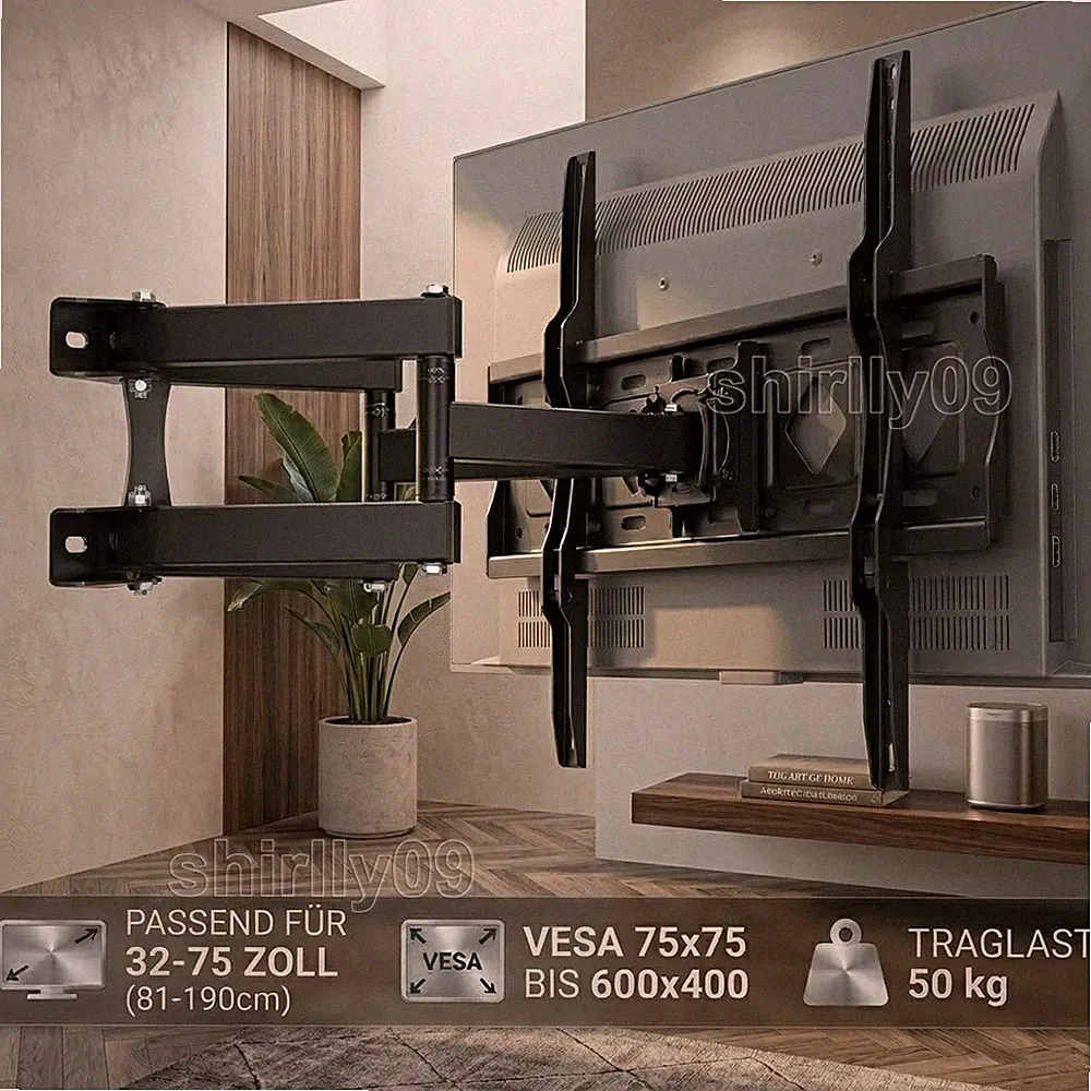 TV Wandhalterung LED LCD 32 – 85 Zoll schwenkbar Wandhalter Fernseher neigbar