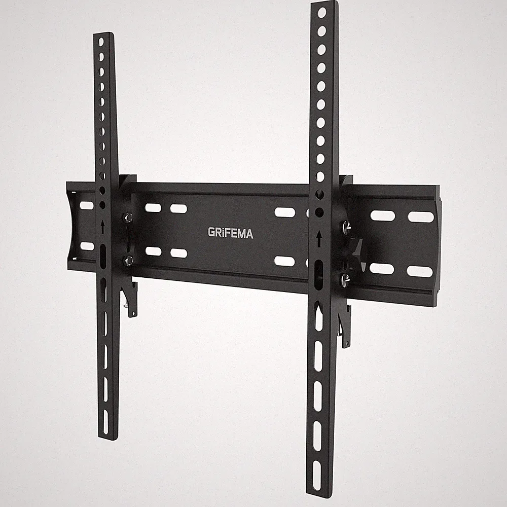 TV Wandhalterung neigbar 26-65 Zoll Flach Curved Fernseher Halterung bis 50 kg