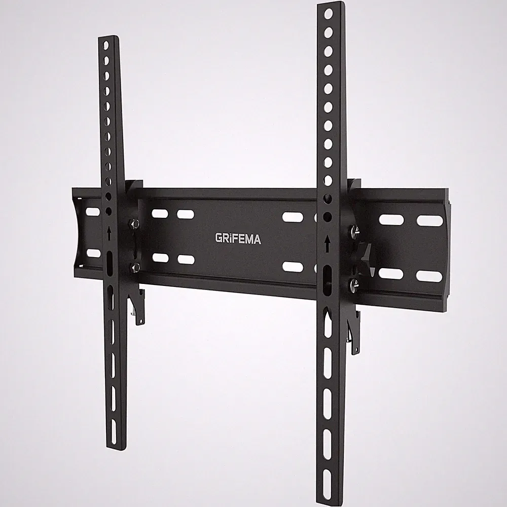 TV Wandhalterung neigbar 26-65 Zoll Flach Curved Fernseher VESA 400 50 kg 5 cm