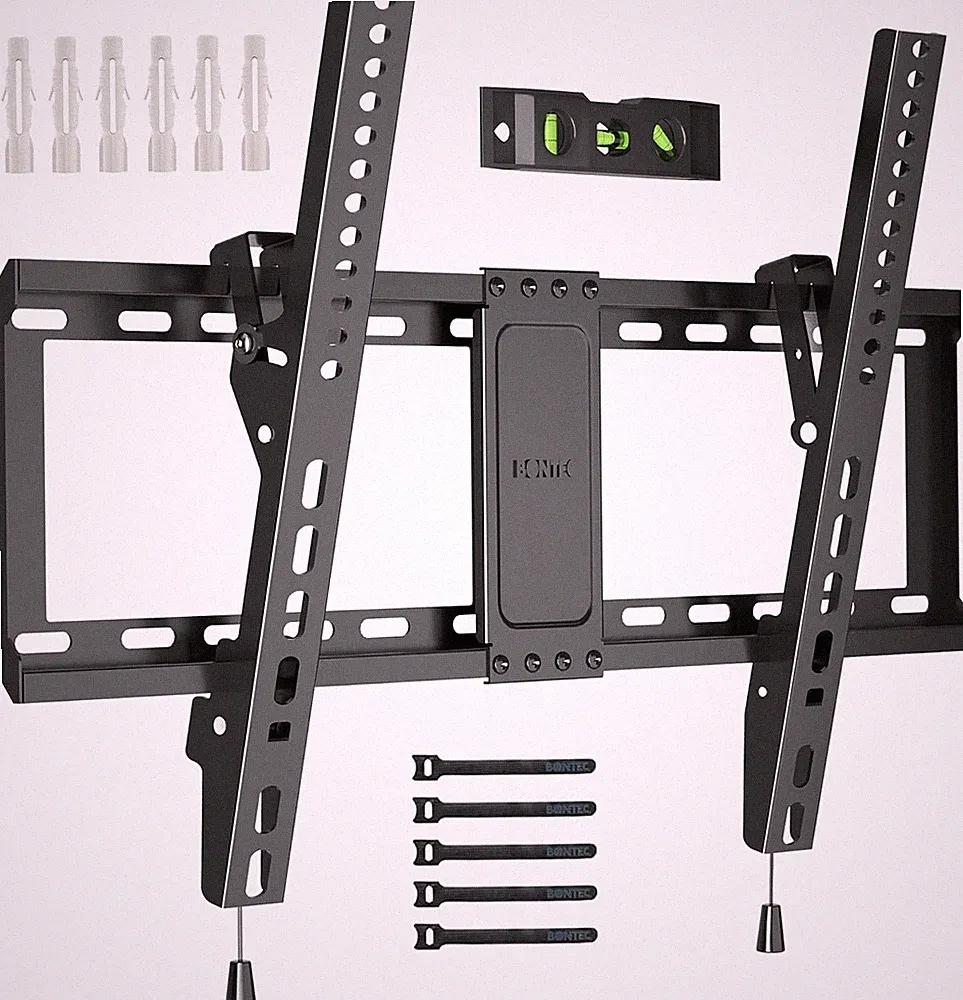 TV Wandhalterung, Neigbare Halterung für 37-82 Zoll Flach Curved LED/LCD/OLE...