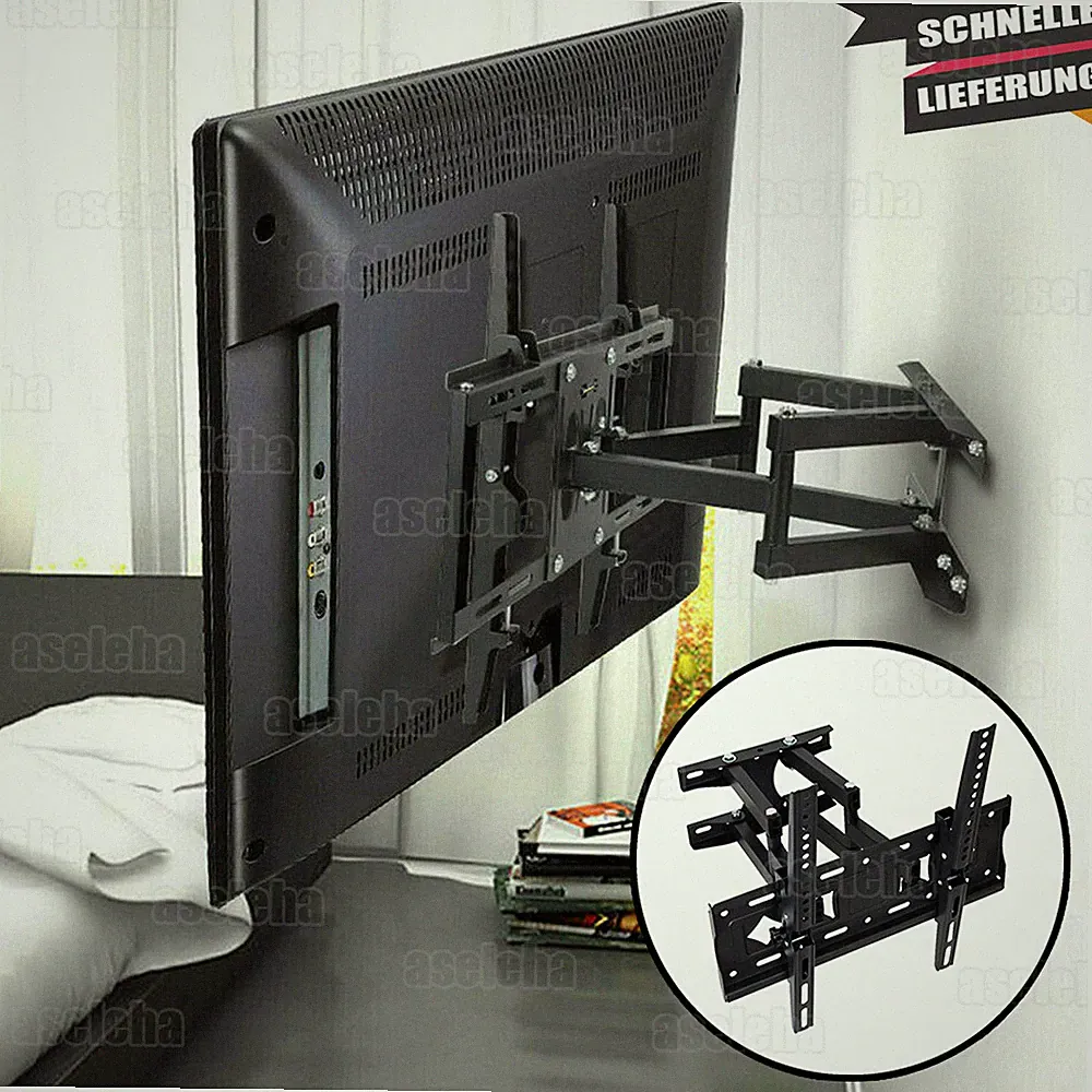 TV Wandhalterung Wandhalter LCD LED Fernseher 26 - 65 Zoll Flach 55"
