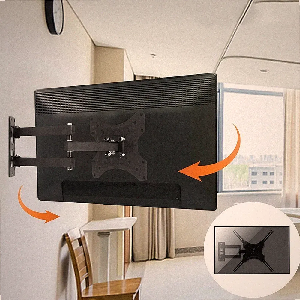 TV Wandhalterung Wandhalter LCD LED Fernseher 32-55 Zoll schwenkbar neigbar 30kg