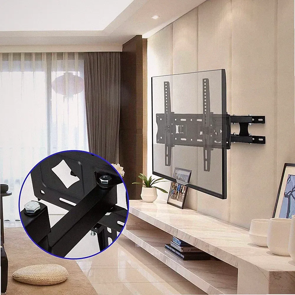 TV Wandhalterung Wandhalter LCD LED Fernseher 32-85 Zoll schwenkbar neigbar 50KG