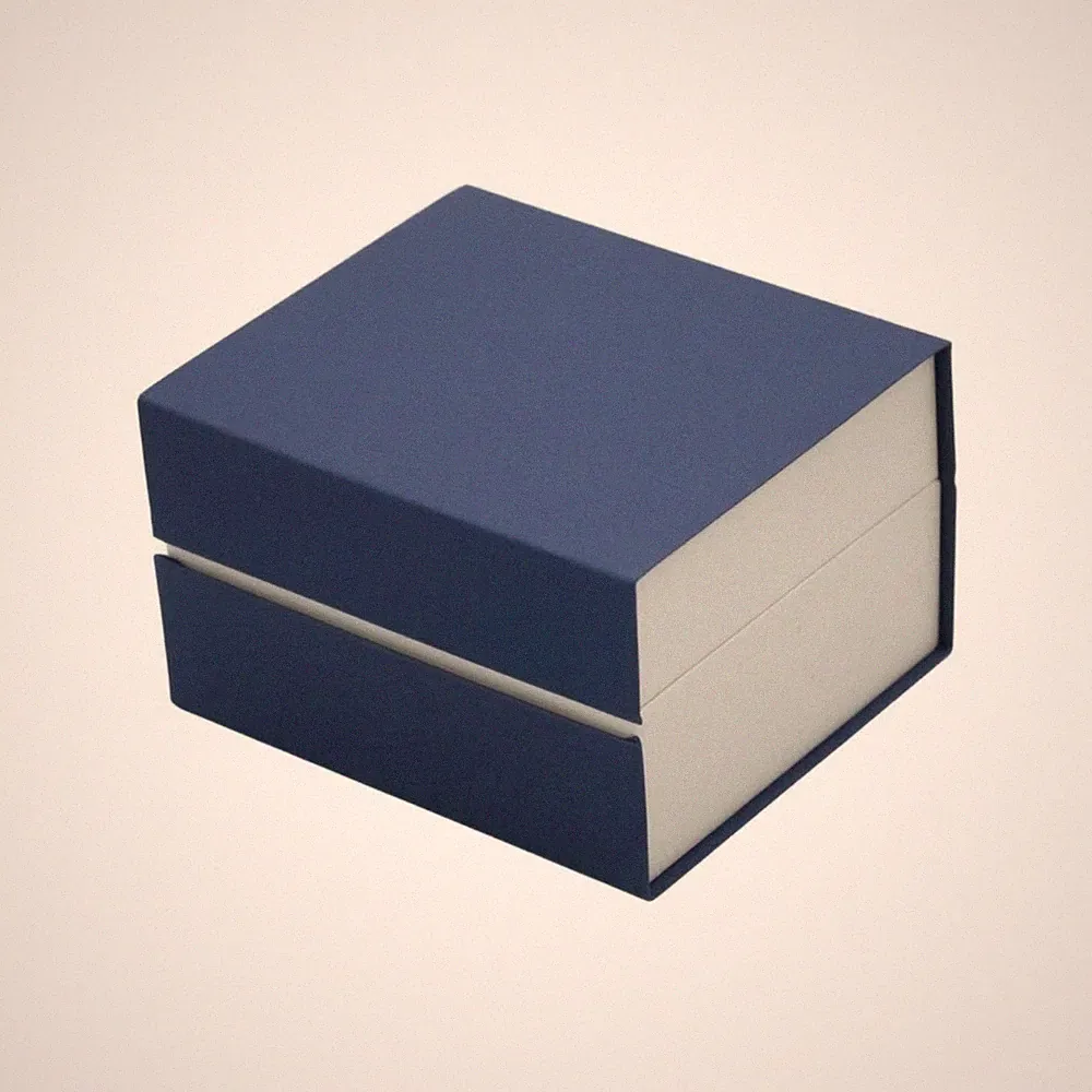 Uhrenbox mit abnehmbarem Kissen elegant Uhrenverpackung weich für Präsentation