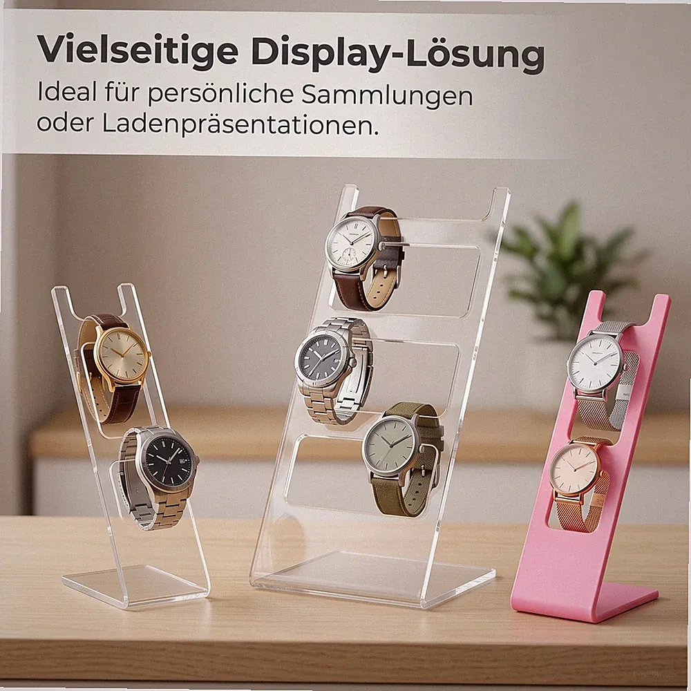 Uhrenständer Uhrenhalter Schmuckständer für Präsentation & Organisation
