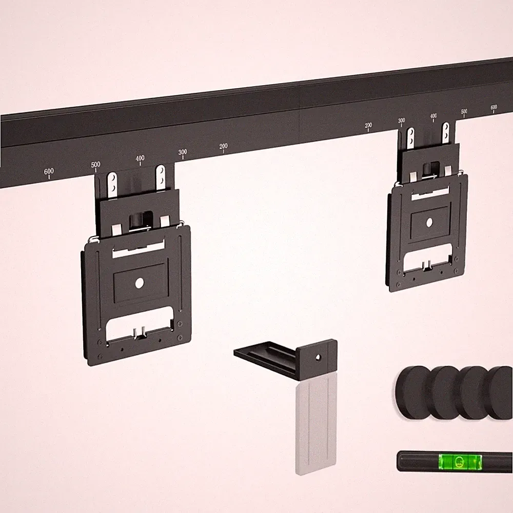 Ultra Slim TV-Wandhalterung - TV Halterung für 37-80 Zoll Fernseher, Max. 75...