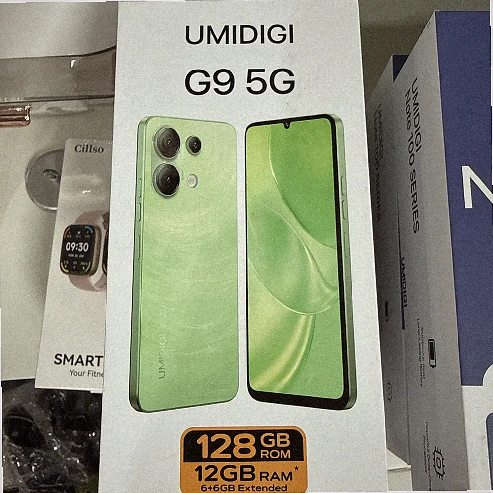UMIDIGI G9 5G Smartphone, Android 14 Ohne Vertrag, 90Hz Octa-Core, 12(6+6)GB+128
