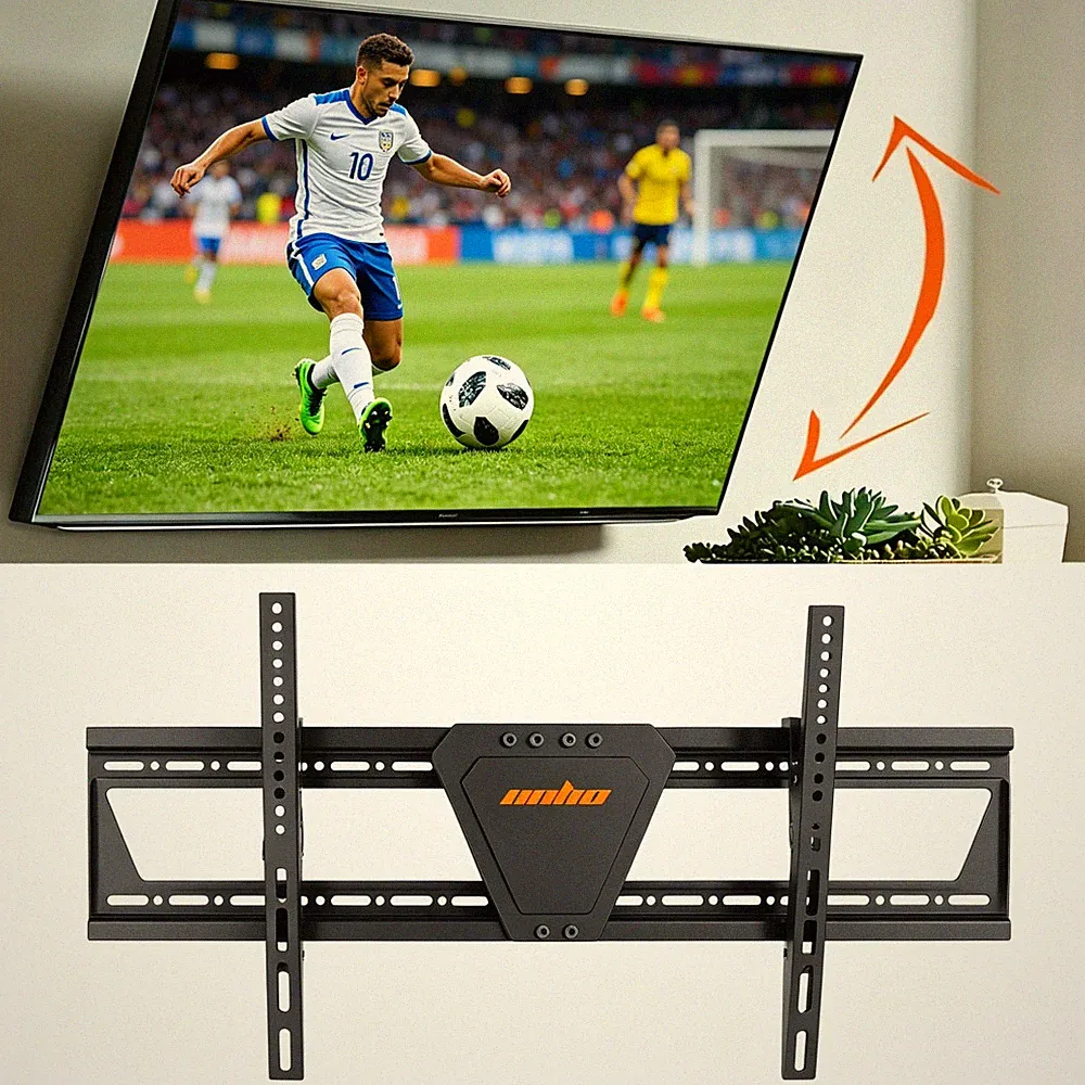unho TV Wandhalterung Wandhalter LCD LED Fernseher Flach 30-75 Zoll bis 40kg