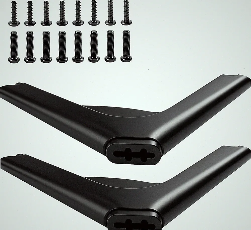 Universal TV Standfuß höhenverstellbar für 32-65 Zoll Flach & Curved Fernseher