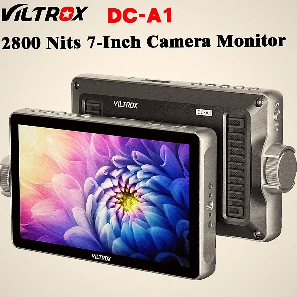 Viltrox DC-A1 2800 Nits 7-Zoll-Kameramonitor–1080P 4K 60Hz,Touchscreen,NP-F-Akku