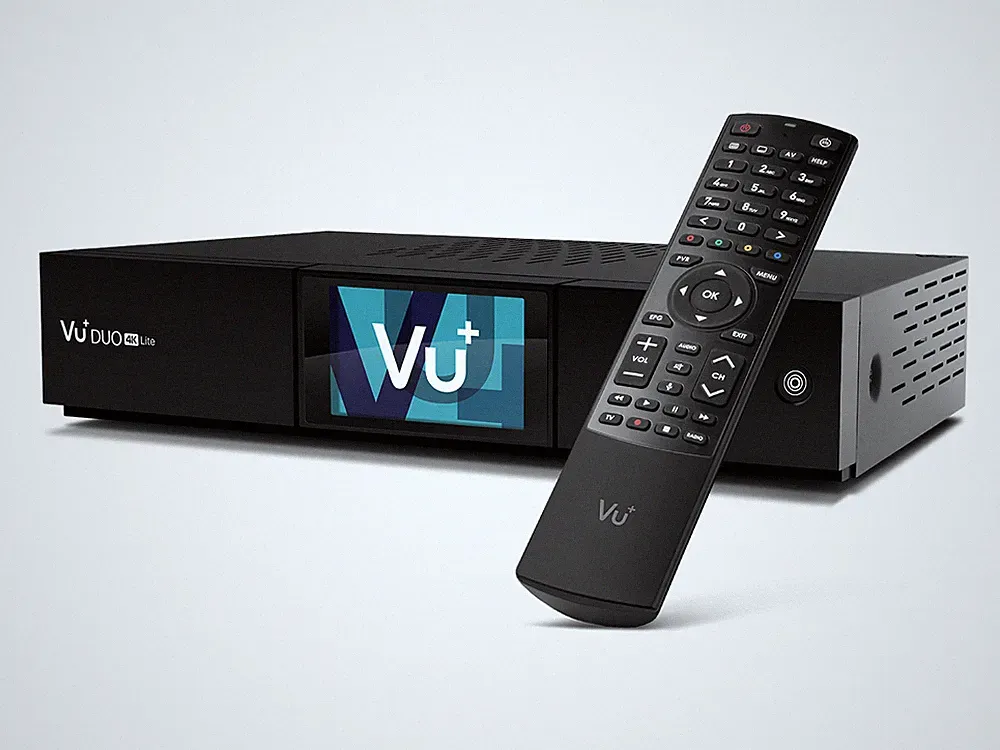 ► VU+ Duo 4K Lite 1x DVB-S2X FBC Twin Tuner PVR ready Linux Receiver UHD 2160p