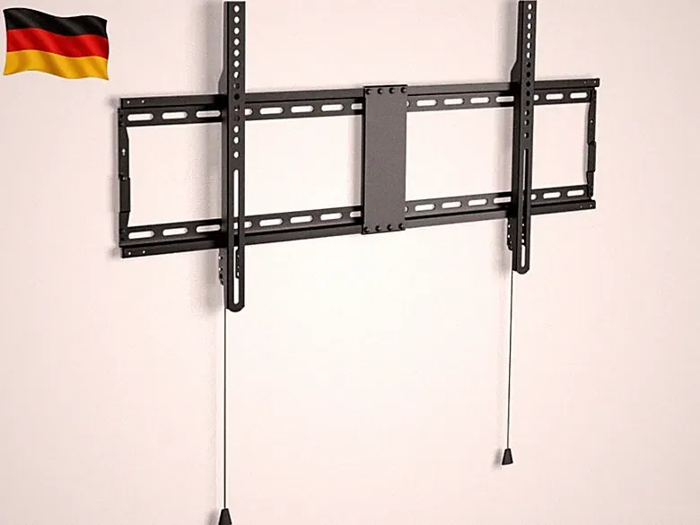 Wandhalterung 75 Zoll extra flache Halterung für große Fernseher von 43 bis 1